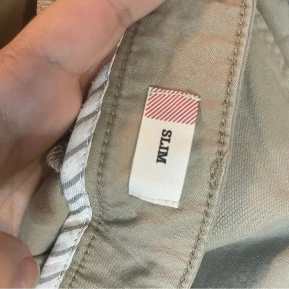 Dickies Crafted for Women slim fit khaki bootcut pants women’s size 18 short - Picture 7 of 9